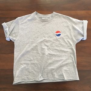 Vintage Cropped Pepsi Tee